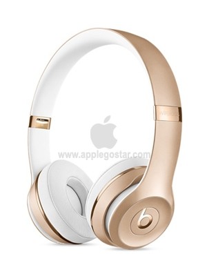 هدفون بی سیم اپل بیتس سولو 3 طلایی Apple Beats Solo3 Wireless On-Ear Headphones Gold